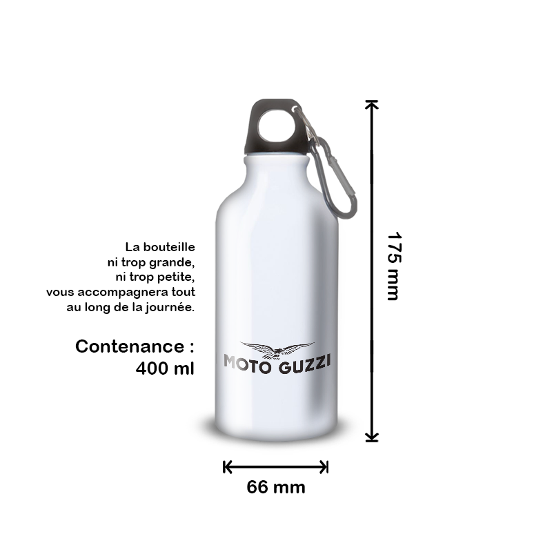 Gourde Alu et Thermos Moto Guzzi