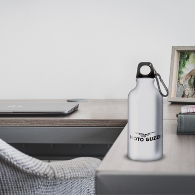 Gourde Alu et Thermos Moto Guzzi