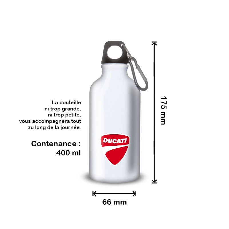 Gourde Alu et Thermos Moto Ducati