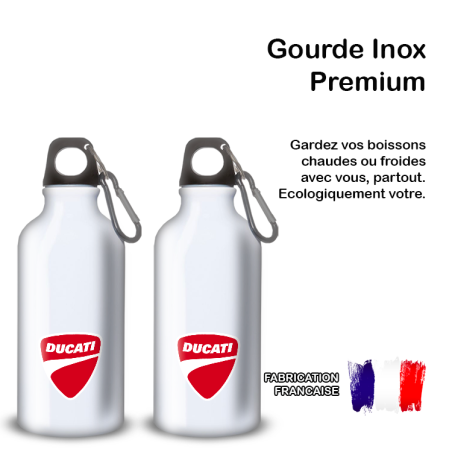 Gourde Alu et Thermos Moto Ducati