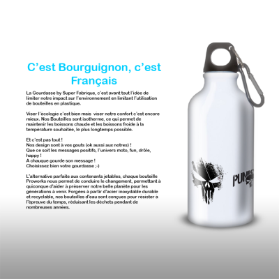 Gourde Alu et Thermos The Punisher