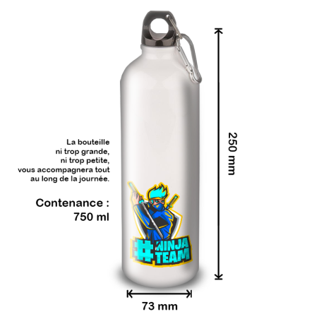 Gourde Alu et Thermos Team Ninja Gourde Alu et Thermos Team Ninja