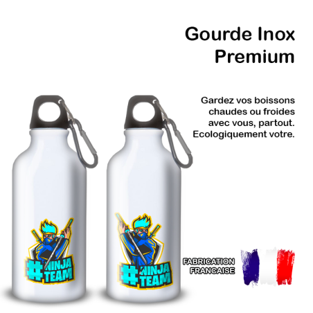 Gourde Alu et Thermos Team Ninja Gourde Alu et Thermos Team Ninja