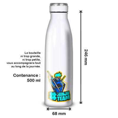 Gourde Alu et Thermos Team Ninja