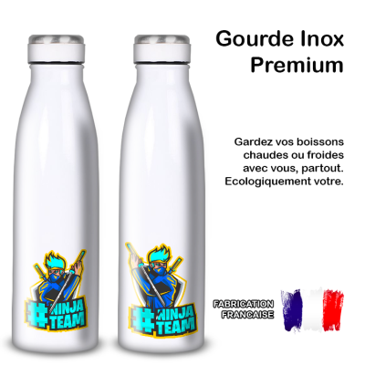 Gourde Alu et Thermos Team Ninja