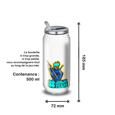 Gourde Alu et Thermos Team Ninja