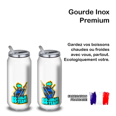 Gourde Alu et Thermos Team Ninja