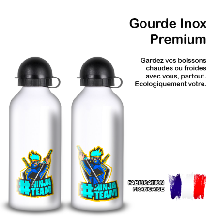 Gourde Alu et Thermos Team Ninja Gourde Alu et Thermos Team Ninja