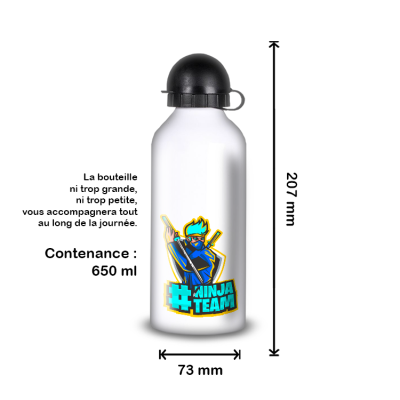 Gourde Alu et Thermos Team Ninja