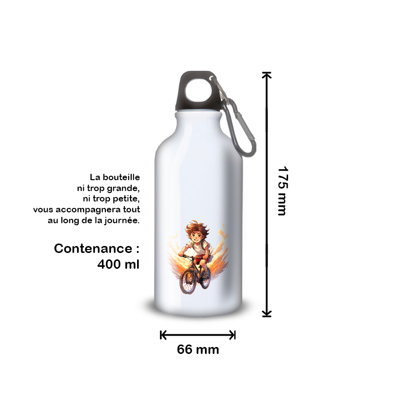 Gourde Alu et Thermos Anime Vélo Gourde Alu et Thermos Anime Vélo