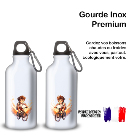 Gourde Alu et Thermos Anime Vélo Gourde Alu et Thermos Anime Vélo