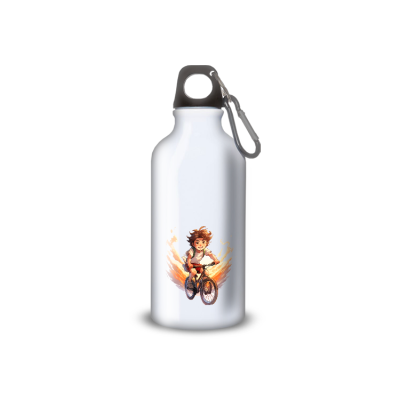 Gourde Alu et Thermos Anime Vélo
