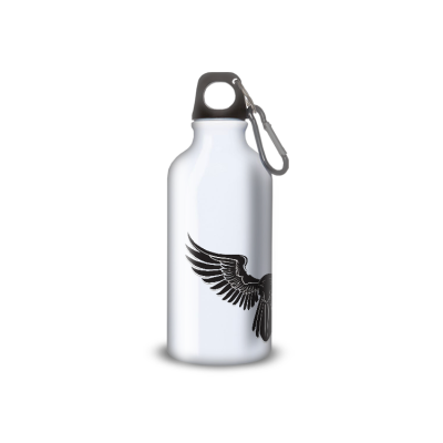 Gourde Alu et Thermos Ailes Mystique (nervermore)