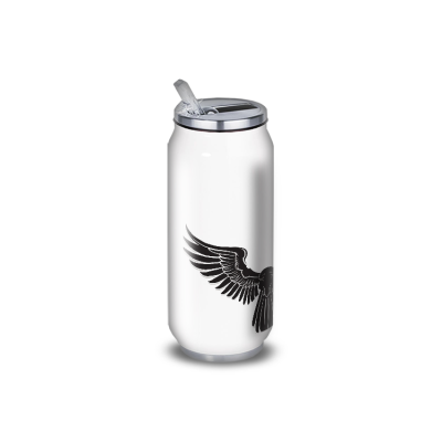 Gourde Alu et Thermos Ailes Mystique (nervermore)
