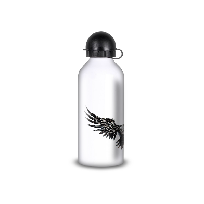 Gourde Alu et Thermos Ailes Mythologiques (nervermore)