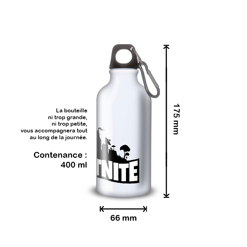 Gourde Alu et Thermos Fortnite Logo