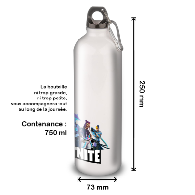 Gourde Alu et Thermos Fortnite Team