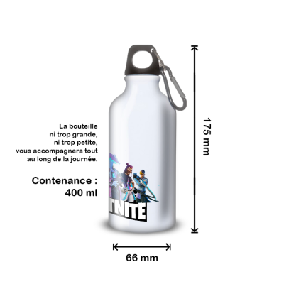 Gourde Alu et Thermos Fortnite Team