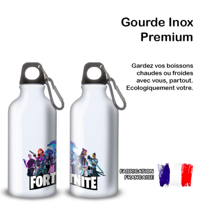 Gourde Alu et Thermos Fortnite Team