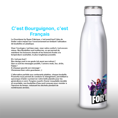 Gourde Alu et Thermos Fortnite Team