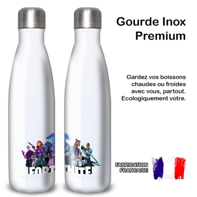Gourde Alu et Thermos Fortnite Team