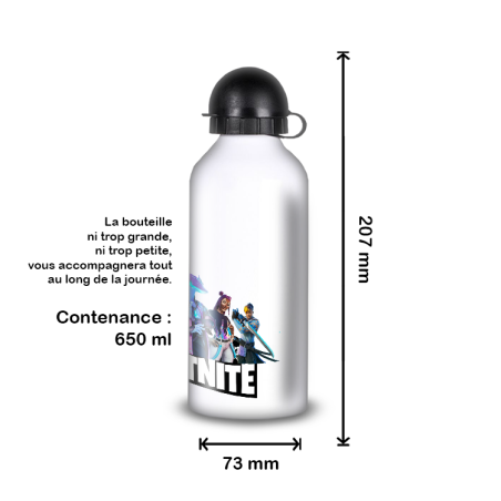 Gourde Alu et Thermos Fortnite Team