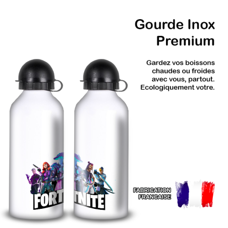 Gourde Alu et Thermos Fortnite Team
