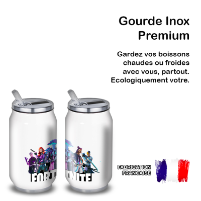 Gourde Alu et Thermos Fortnite Team