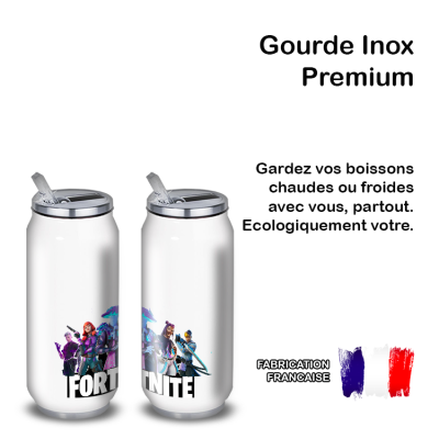 Gourde Alu et Thermos Fortnite Team
