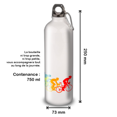 Gourde Alu et Thermos Course Vélo Peloton