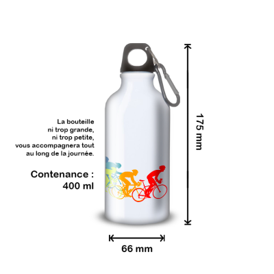 Gourde Alu et Thermos Course Vélo Peloton