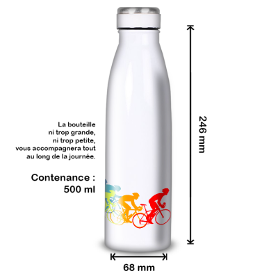 Gourde Alu et Thermos Course Vélo Peloton