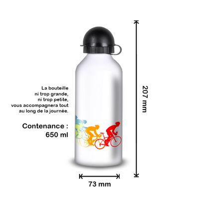 Gourde Alu et Thermos Course Vélo Peloton