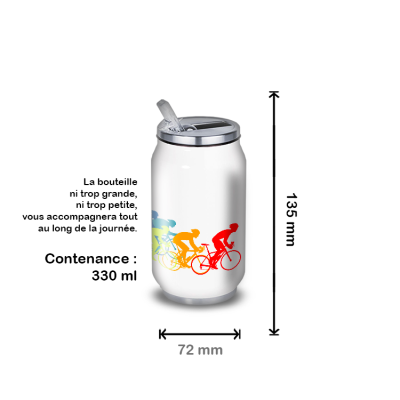 Gourde Alu et Thermos Course Vélo Peloton