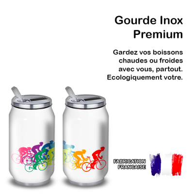 Gourde Alu et Thermos Course Vélo Peloton