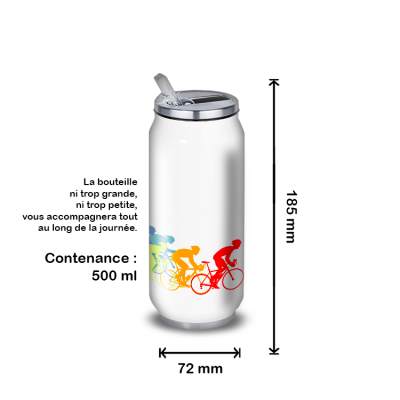 Gourde Alu et Thermos Course Vélo Peloton