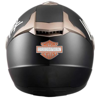 Stickers rétro éclairant casque moto Harley Davidson