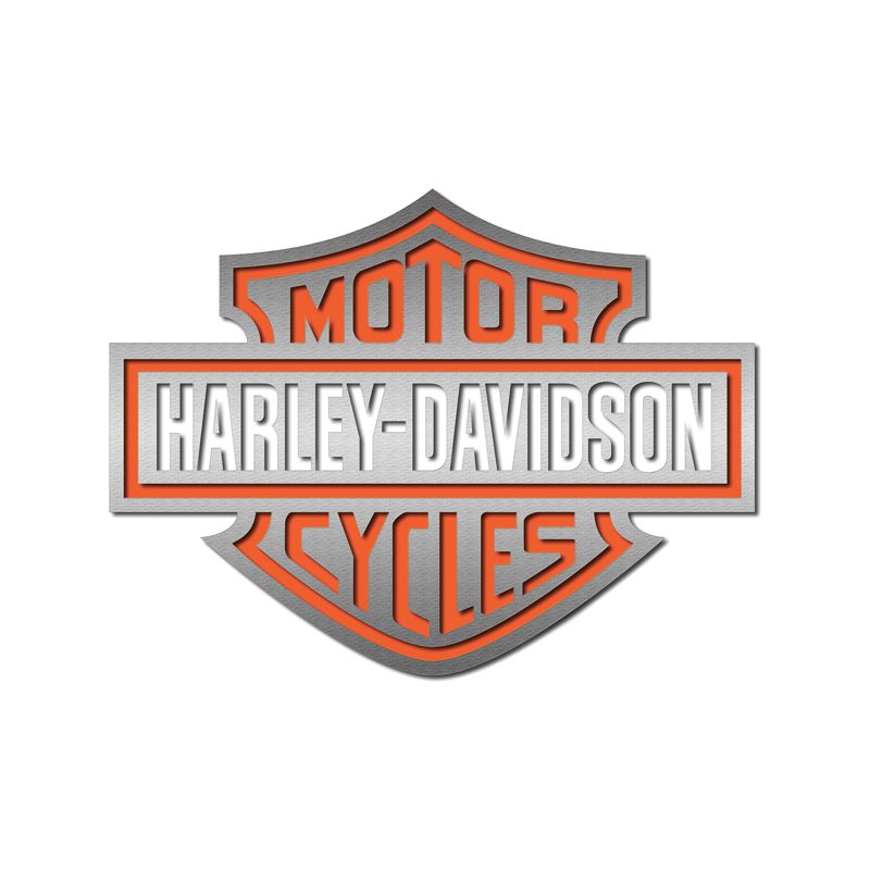Stickers rétro éclairant casque moto Harley Davidson Stickers rétro éclairant casque moto Harley Davidson