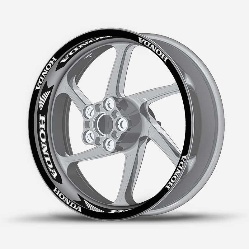 Stickers jantes moto Honda | Autocollant moto Super Fabrique
