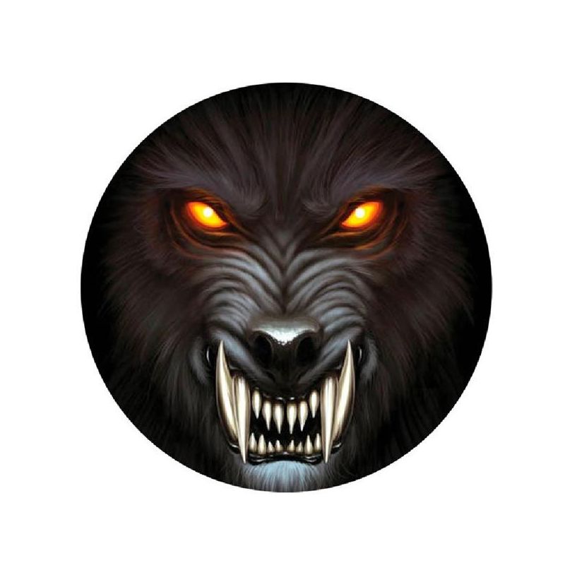 Stickers casque moto loup | Autocollants Super Fabrique