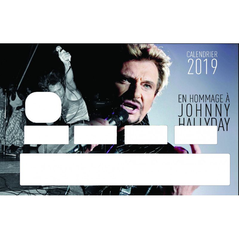 Stickers autocollant CB Johnny Hallyday - Super Fabrique