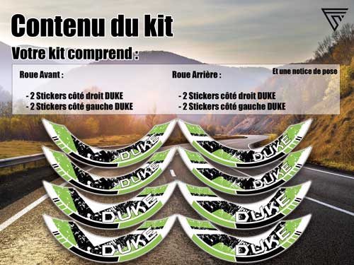 Pack stickers ktm duke