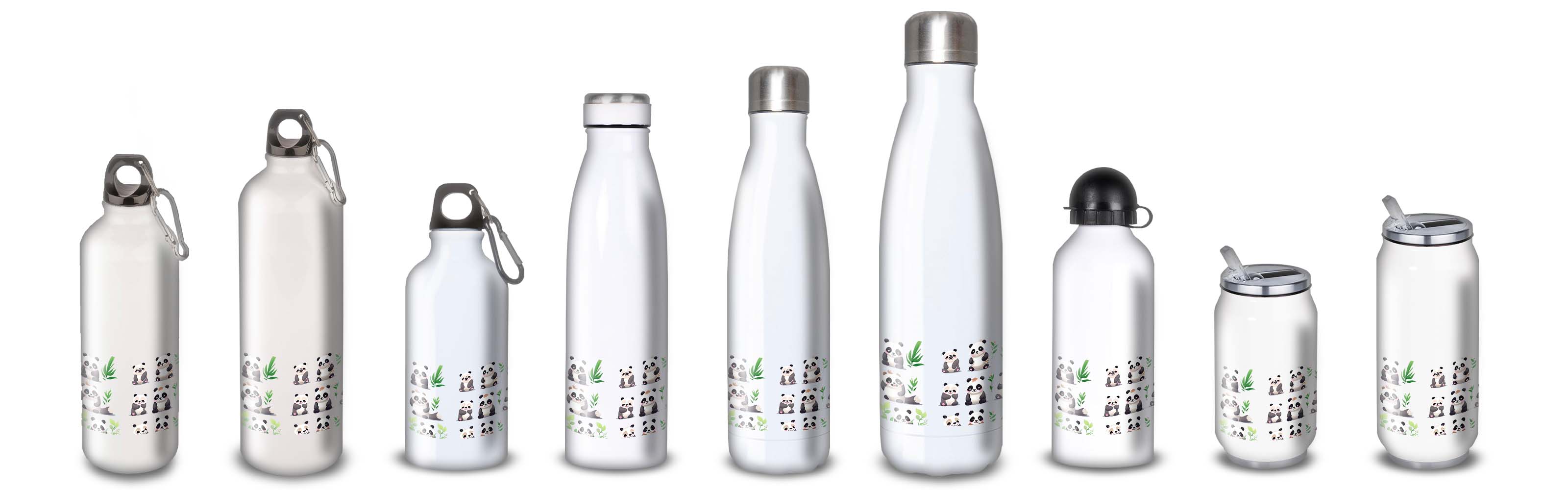 Gourde Alu et Thermos Panda joy