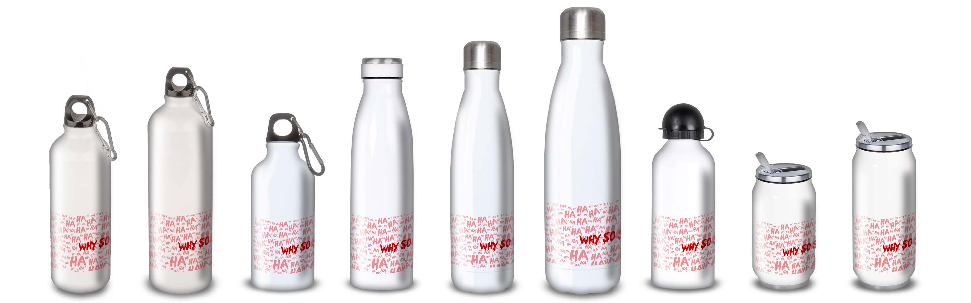 Gourde Alu et Thermos Joker - Why So Serious?