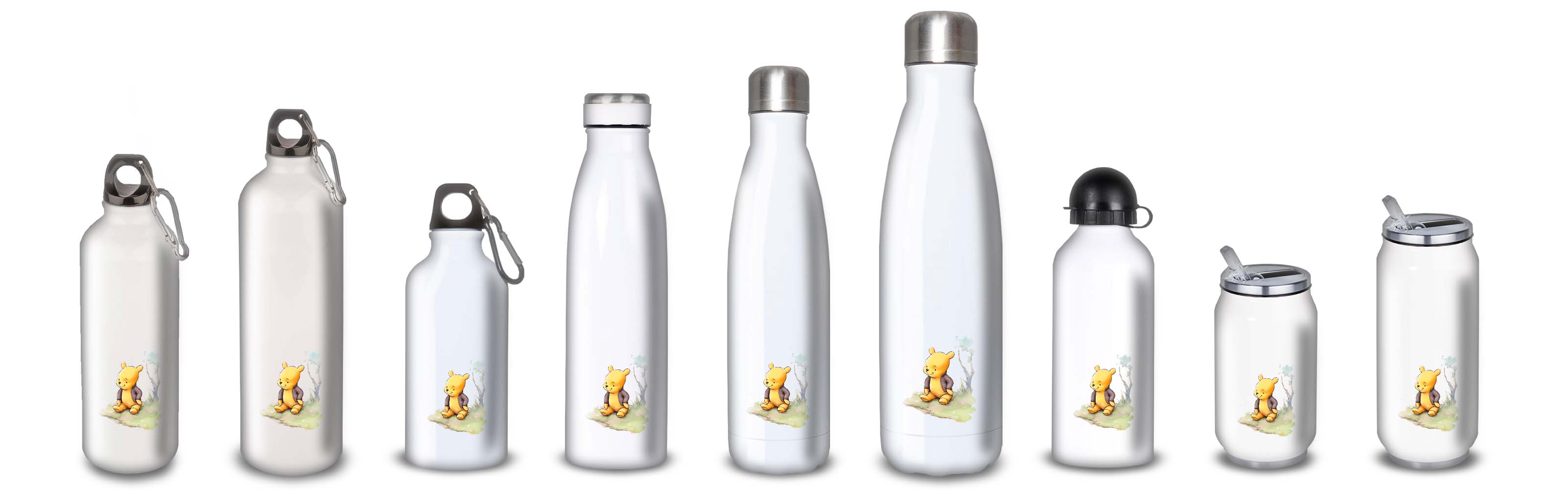 Gourde Alu et Thermos Winnie The Pooh Custom