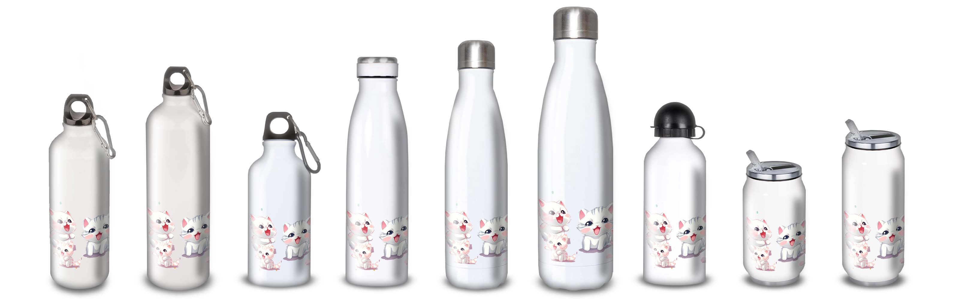 Gourde Alu et Thermos happy kittens